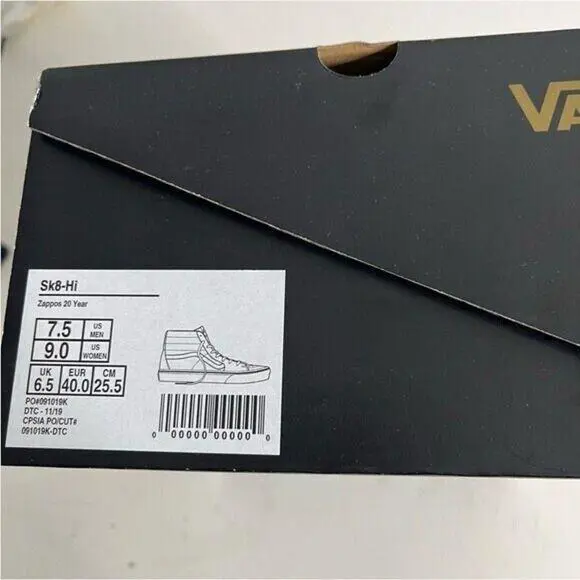 Vans shoes - VANS High Top - High Top - Black 9