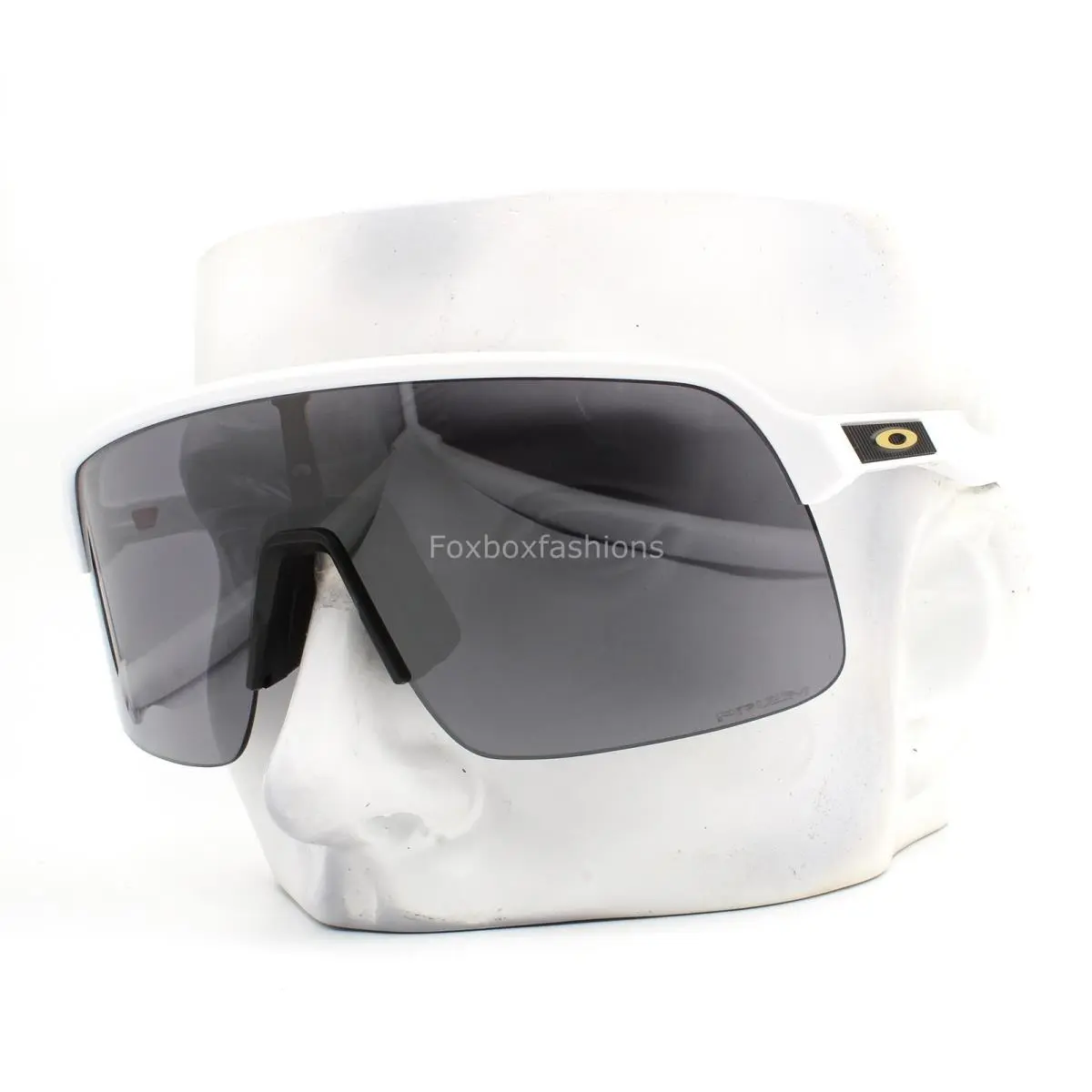 Sutro Lite Sunglasses OO9463-7539 Matte White Prizm Black with Case by Oakley