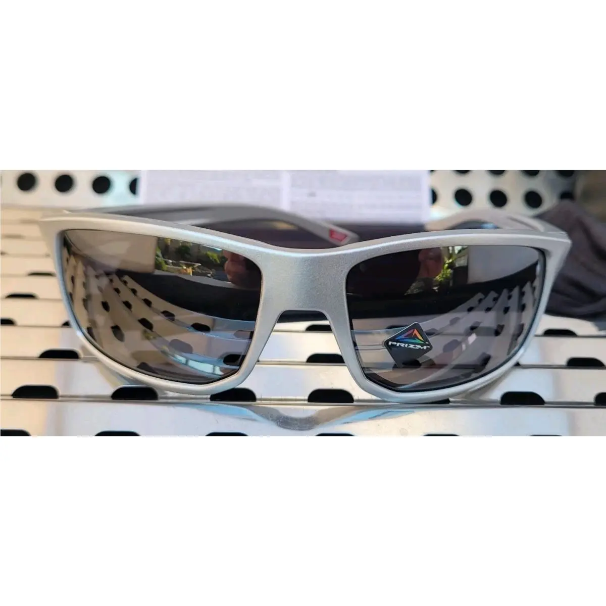 Oakley Gibston Sunglasses 9449-2260 X-silver w/ Prizm Black Lenses 