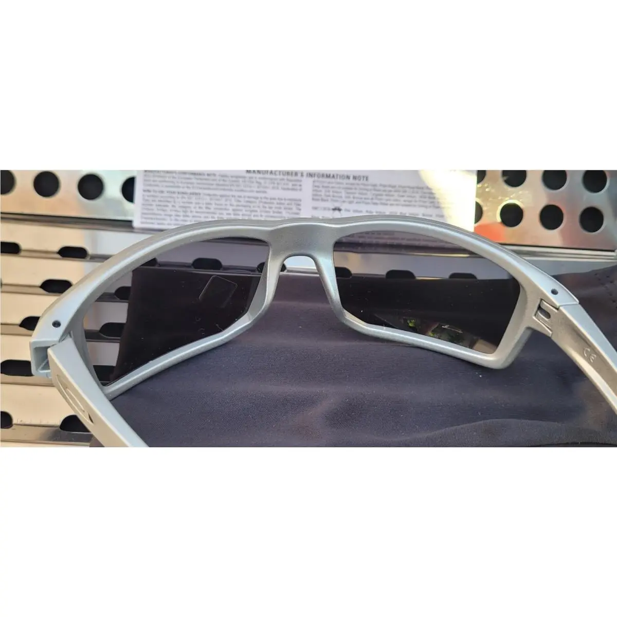 Oakley Gibston Sunglasses 9449-2260 X-silver w/ Prizm Black Lenses 
