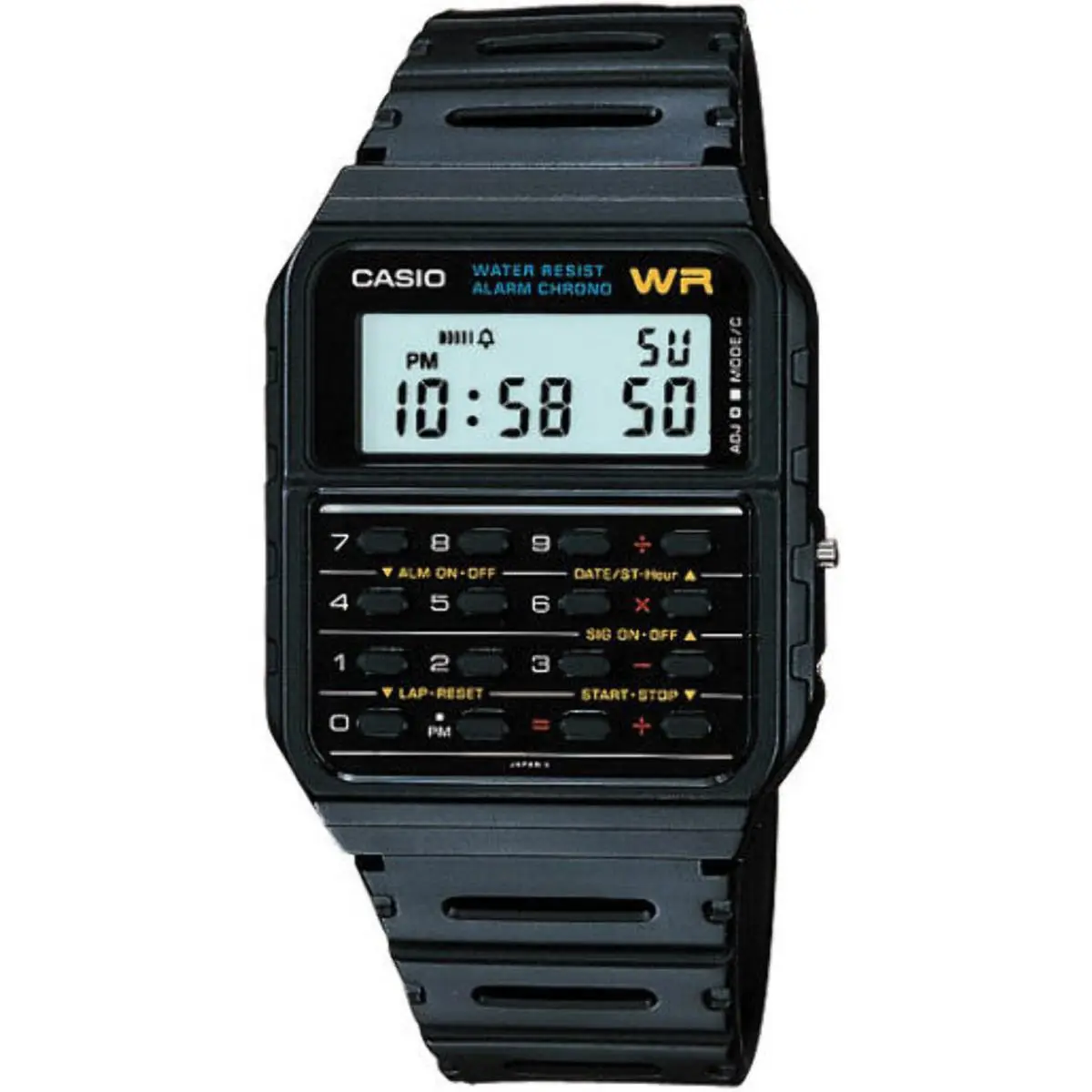 Casio CA53W-1 Databank Calculator Watch