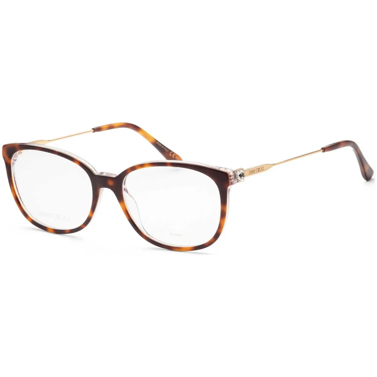 Women`s 55mm Havana Pink Opticals JC302-00T4-00 by Jimmy Choo