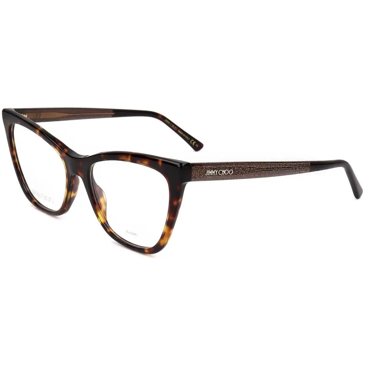 Jimmy Choo Women`s 53mm Havana Opticals JC361-0086-00