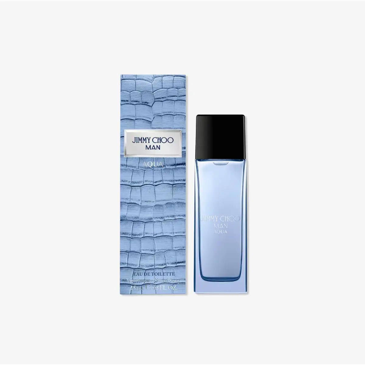 Jimmy Choo Man Aqua Eau de Toilette Travel Spray Fragrance 0.5 oz