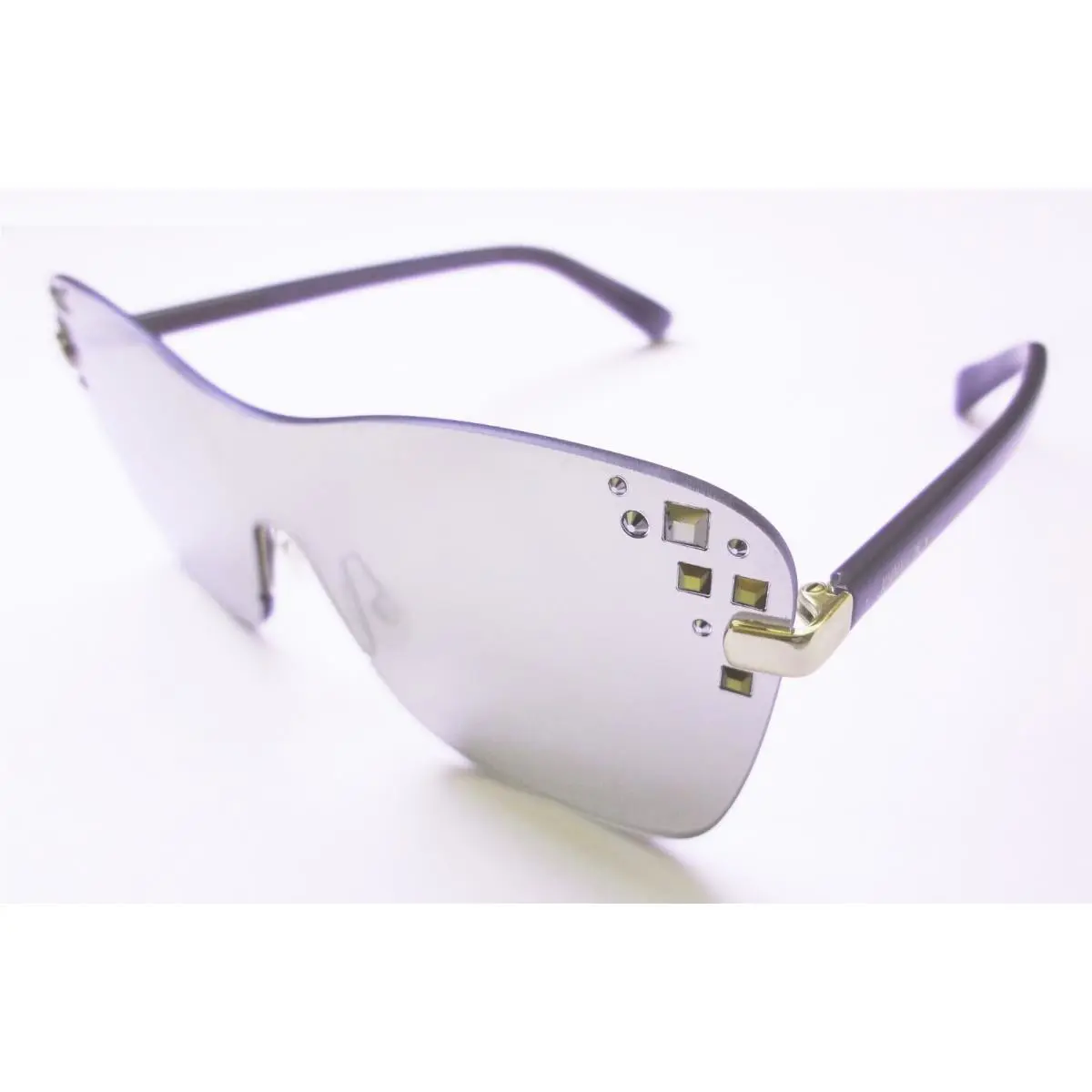 Jimmy Choo Woman Sunglasses Mask/s 138M3 140 Mirrored Made IN Italy -new