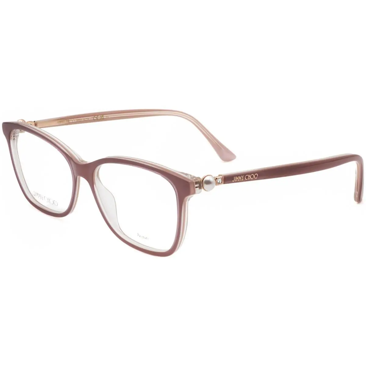 Jimmy Choo Women`s 53mm Pearled Opticals JC377-Y9A-53