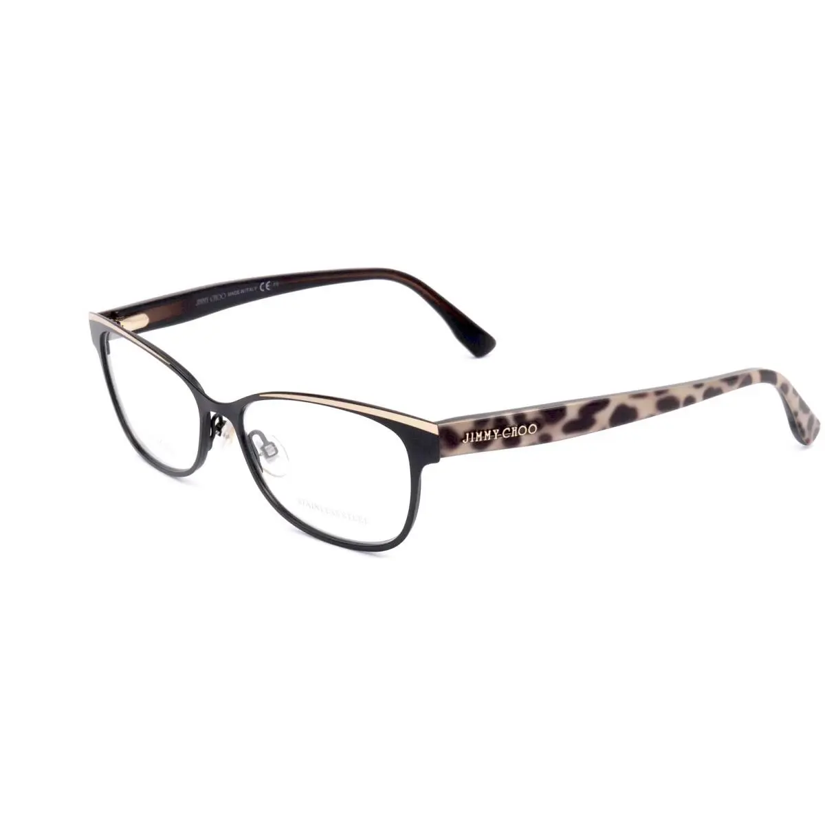 Jimmy Choo Women`s 52mm Animalier Dark Brown Opticals JC147-PWN-52