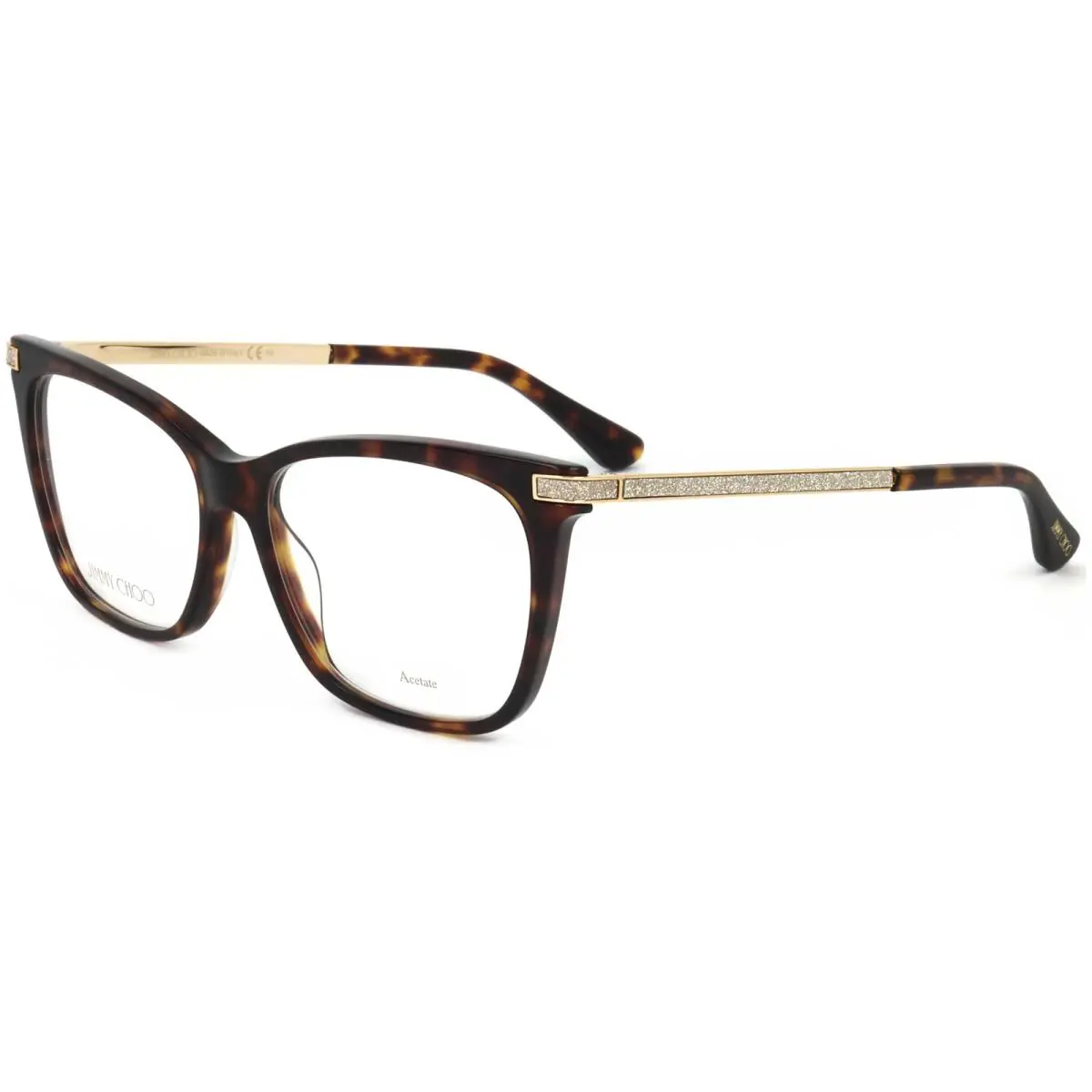Jimmy Choo Women`s 53mm Havana Opticals JC353-086-53