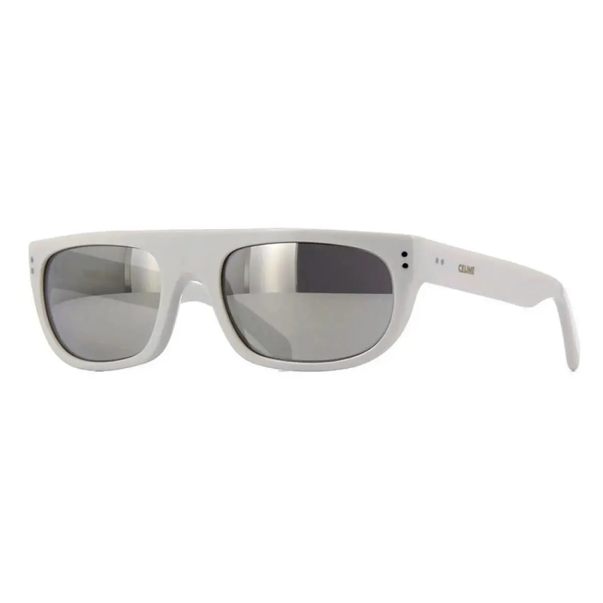 Celine CL40101I 21C White/grey Mirror Sunglasses 56-20-140