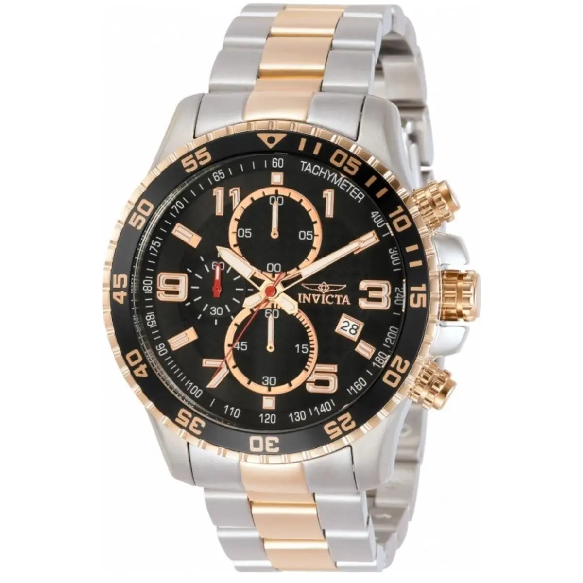 Invicta Men`s 14877 Specialty Quartz Chronograph Black Dial Watch