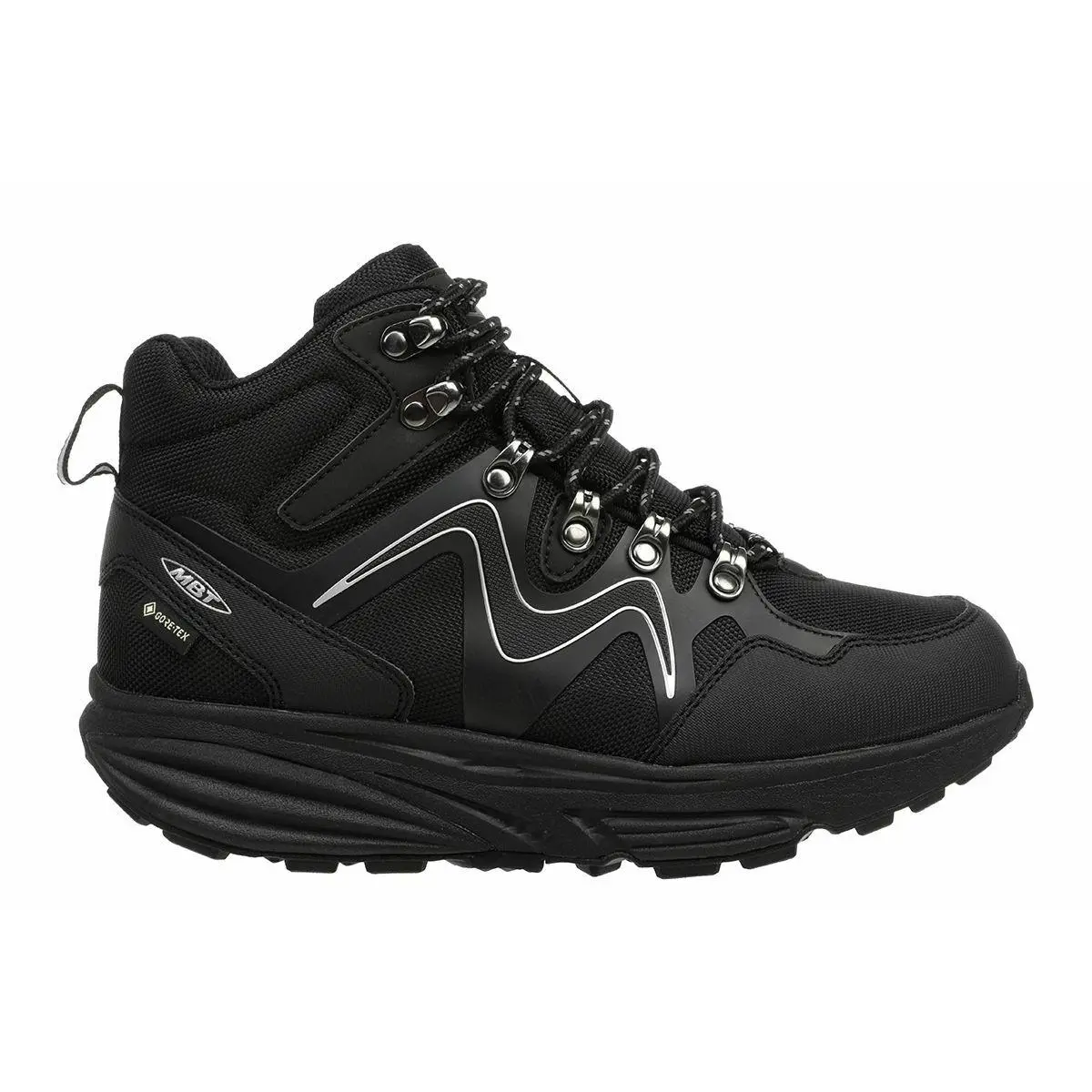 MBT shoes - NAVADA X - NAVADA - Black/Black-Gore-Tex 3