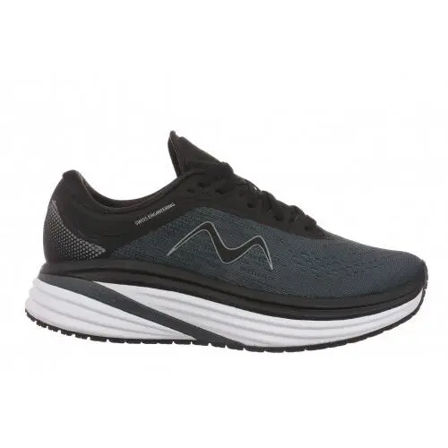 Mbt Men`s M-3000 Lace UP Level 3 Rocker Comfort 7 Colors BLACK/WHITE SOLE by MBT
