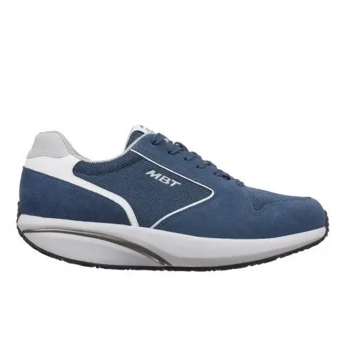 Mbt Women`s 1997 Classic II Suede Leather Level 3 Rocker 10 Colors ROYAL BLUE-703248-1205Y by MBT