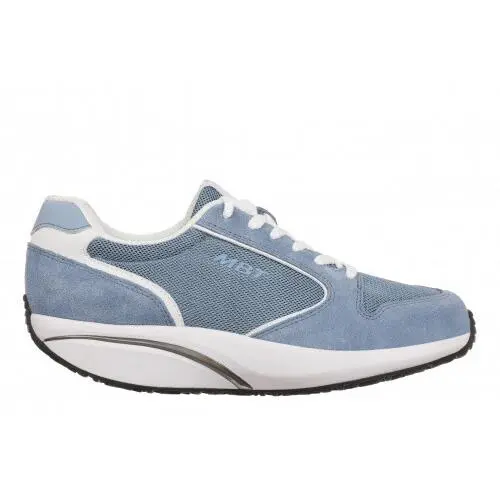 Mbt Women`s 1997 Classic II Suede Leather Level 3 Rocker 10 Colors Spring Blue-703248-1697Y by MBT