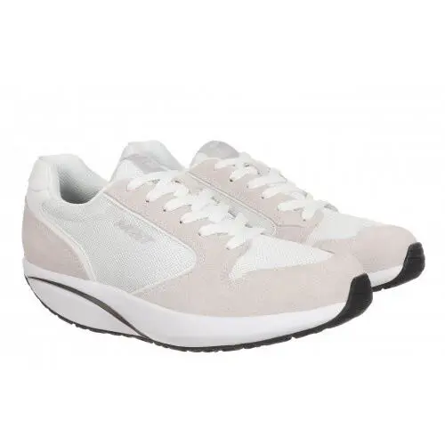 Mbt Women`s 1997 Classic II Suede Leather Level 3 Rocker 10 Colors WHITE 1997-II-703248-16Y by MBT