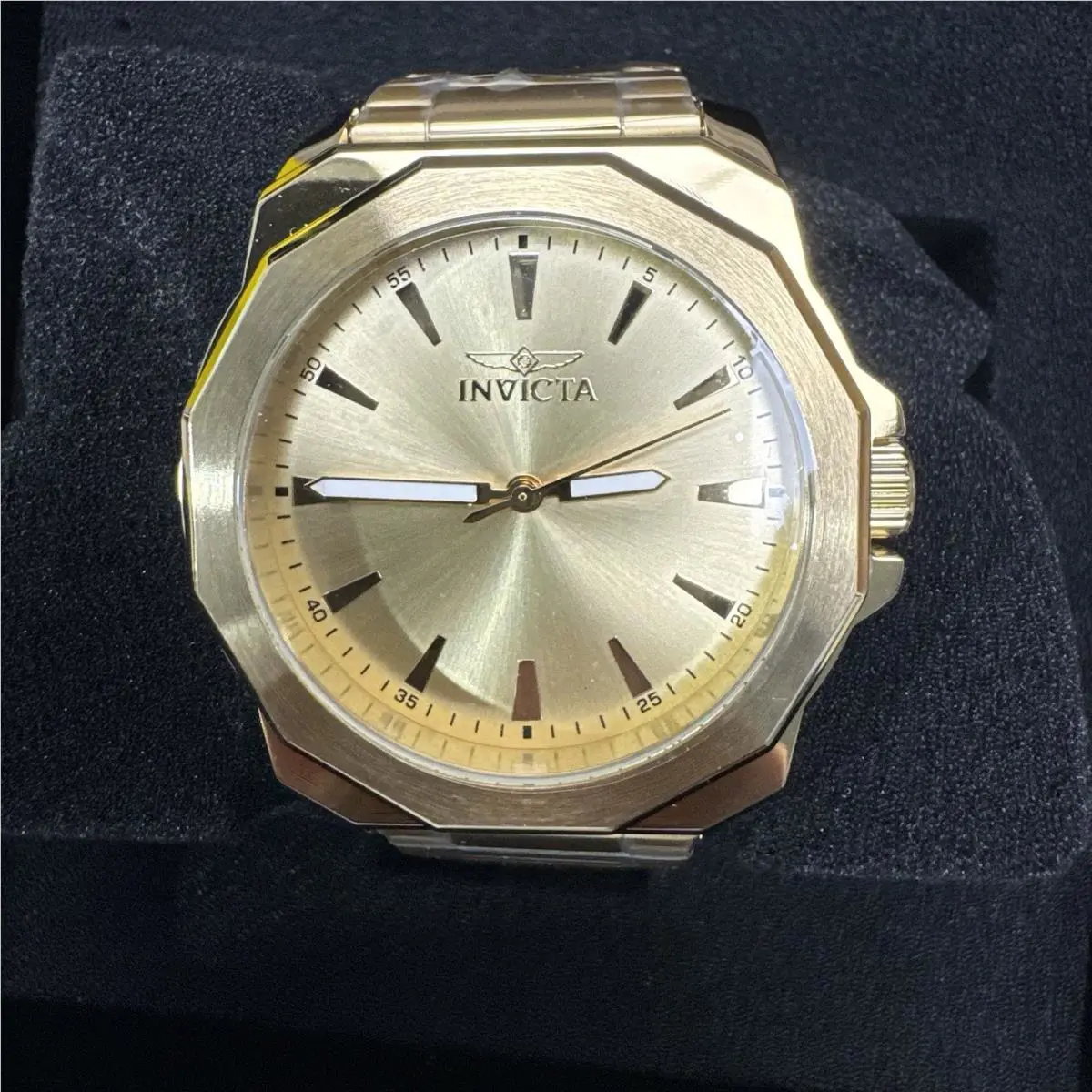 Invicta Speedway Dominus Watch Men 42mm Watch Gold Tone Classic Quartz Movement