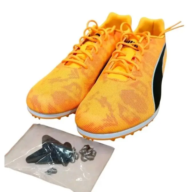 Puma Evospeed Star 8 Distance Spikes Track Field Orange Size 13