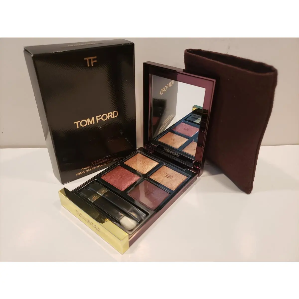 Tom Ford - Eye Color Quad Eyeshadow Palette - 04 Honeymoon - 0.21 Oz