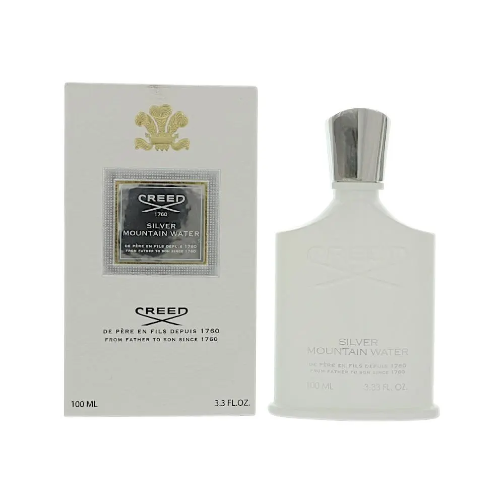 Creed Silver Mountain Water by Creed Box For Men 3.3 Oz Eau De Parfum Spray