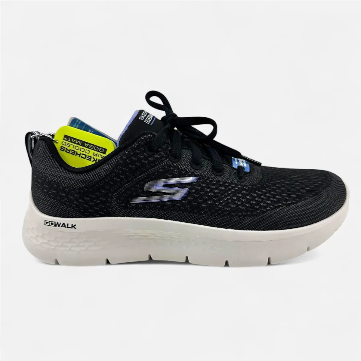 Skechers shoes - Skechers Go Walk Flex - Walk Flex - 124830 BKLV - Black, Manufacturer: Black Lavender 6