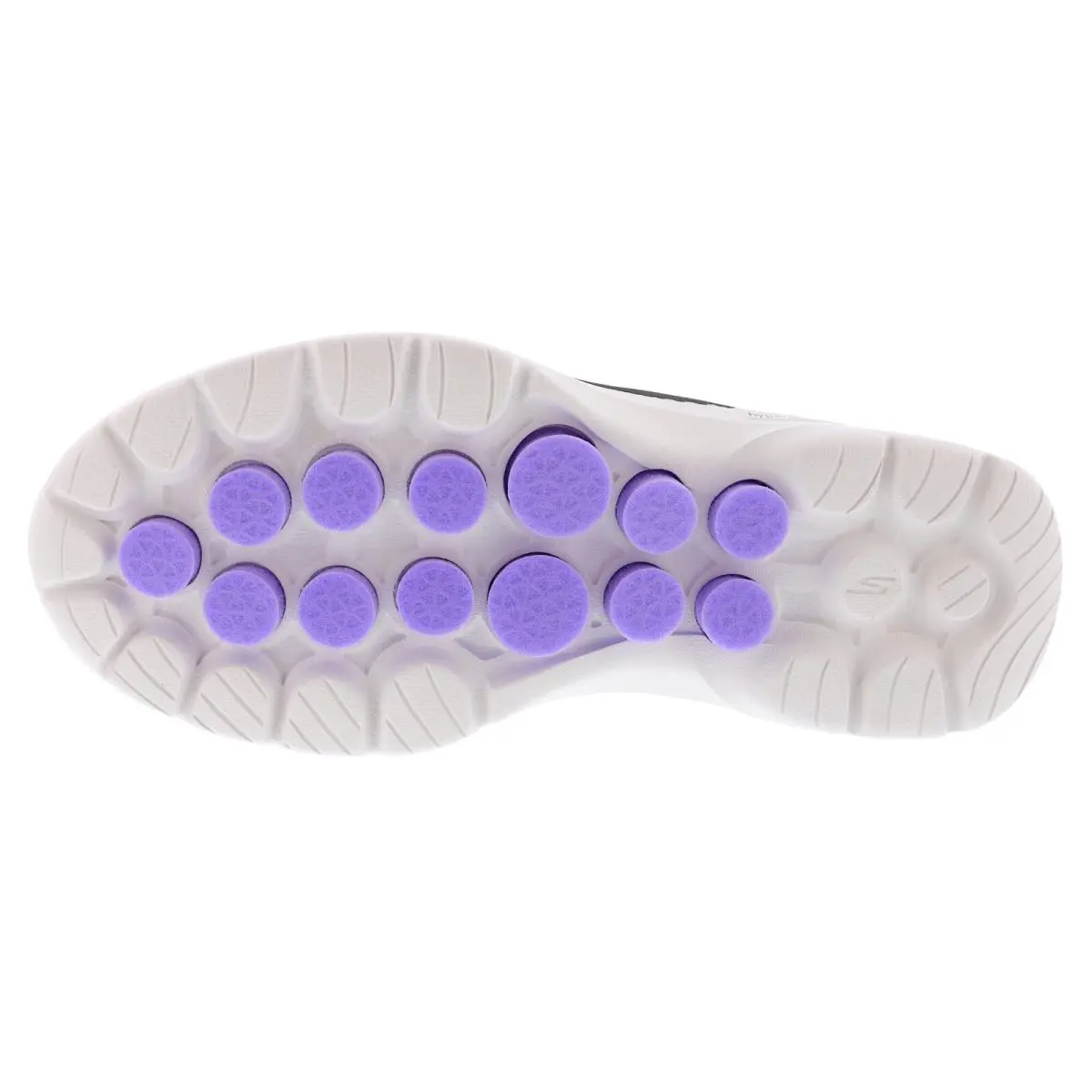 Skechers shoes - SKECHERS GO WALK 6- VENECIA - 124549 BKLV - BLACK / LAVENDER 3