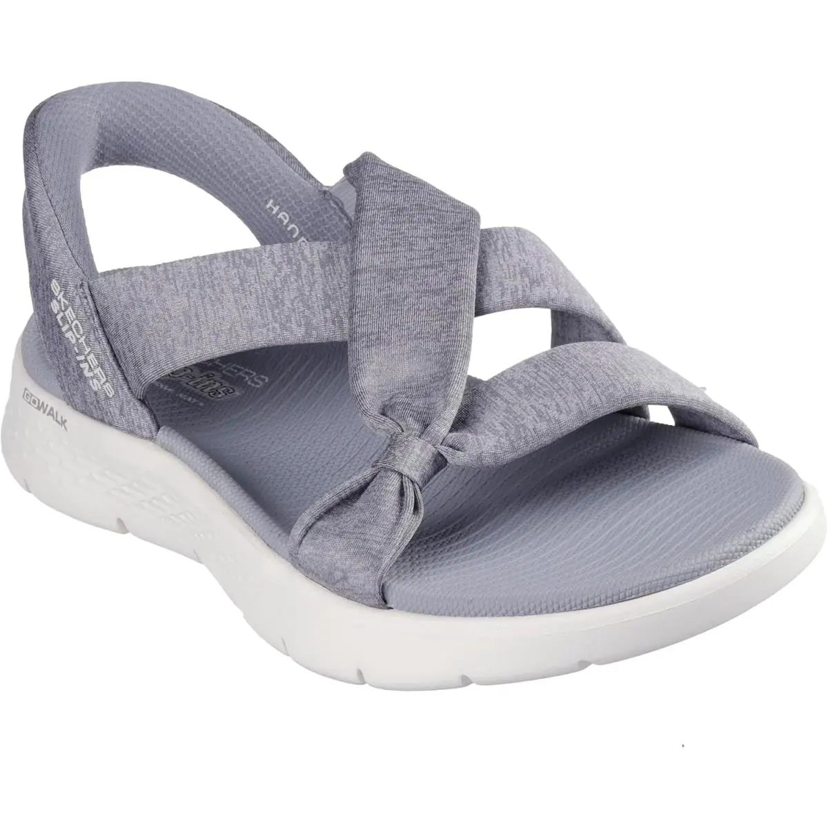 Skechers Women`s Go Walk Flex Sandal-peyton Hands Free Slip-ins Flat - Grey