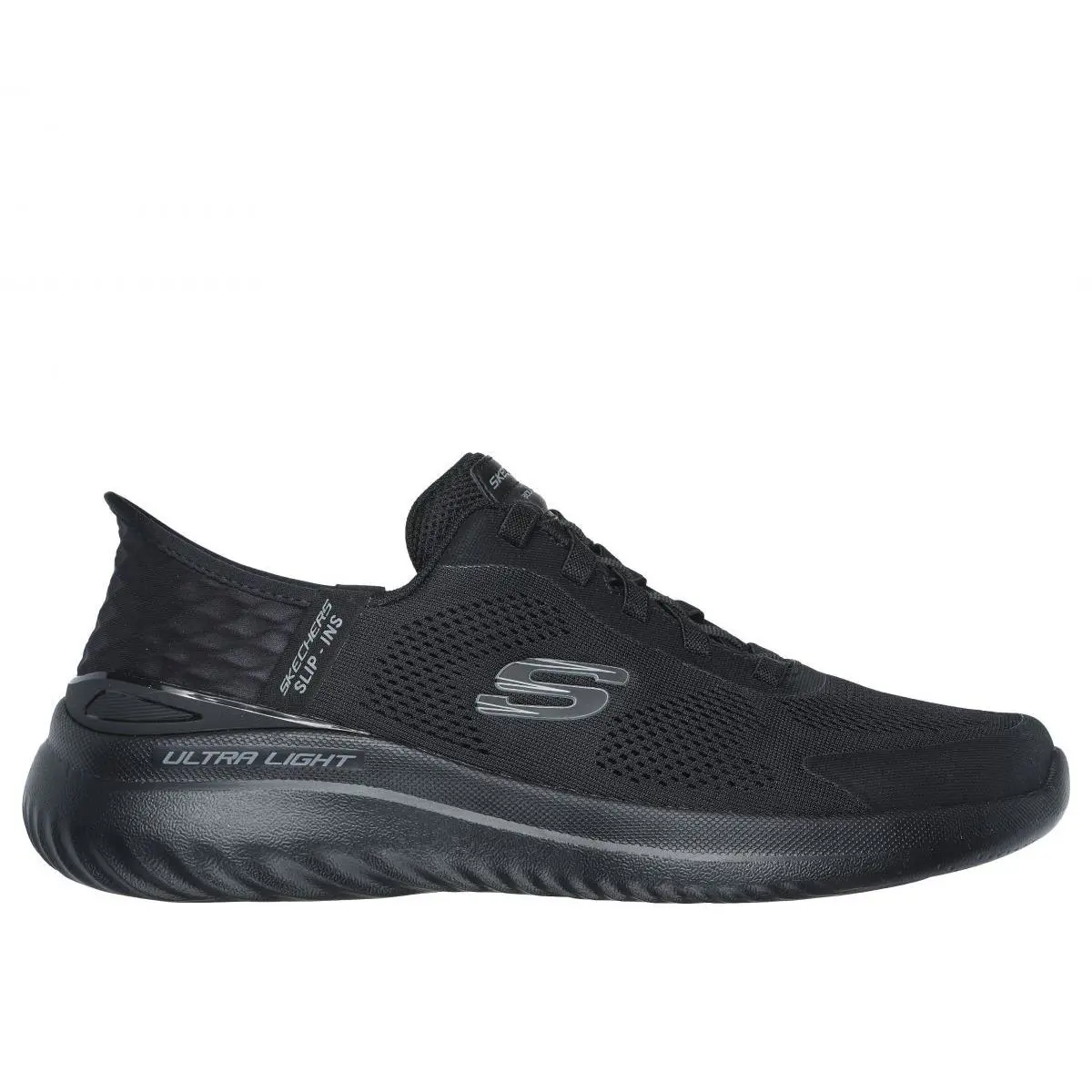 Skechers Men`s Bounder 2.0 Emerged Sneaker Black - 232459-BBK Color Black - BLACK