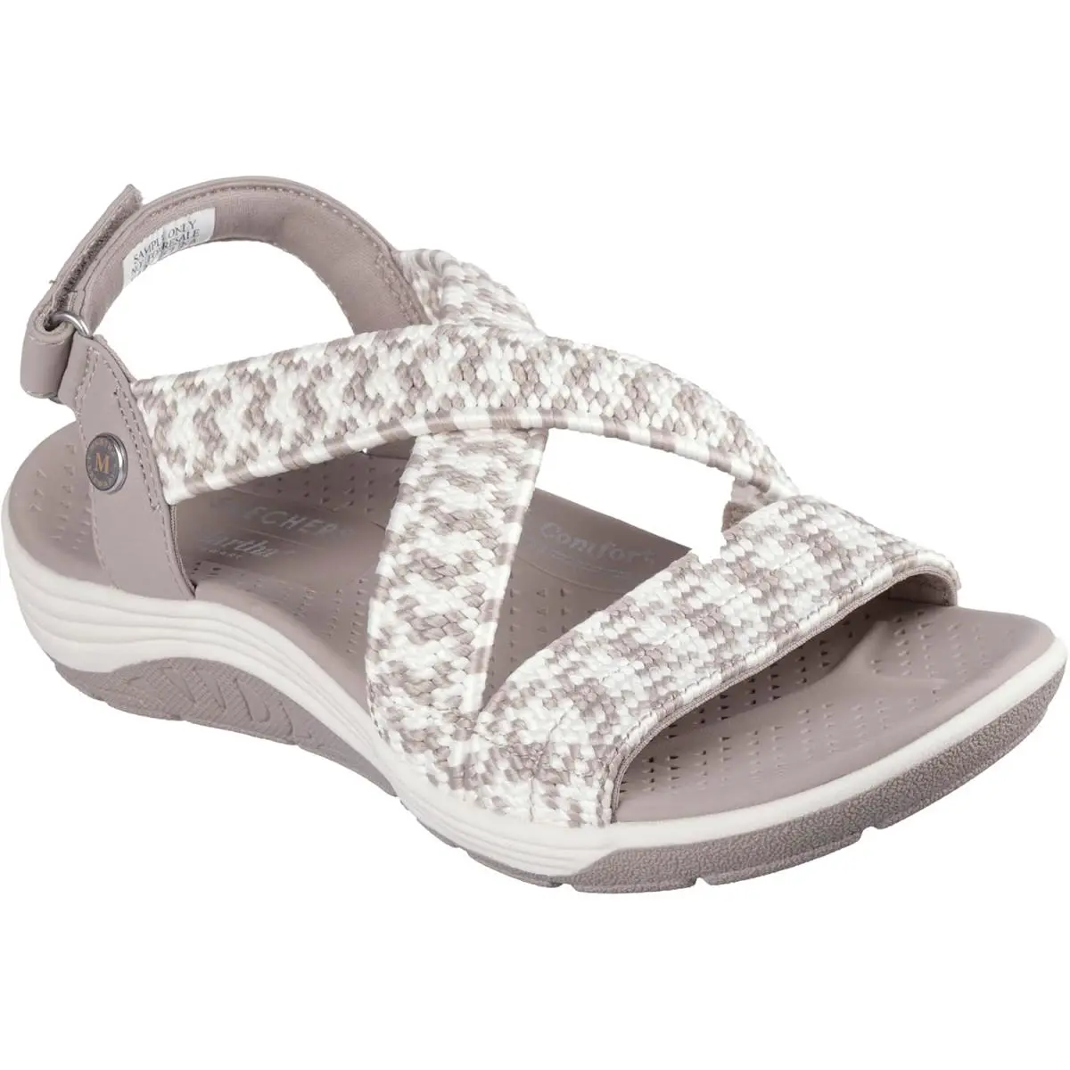 Women`s Martha Stewart Reggae Cup Coastal Trail Taupe Natural by Skechers