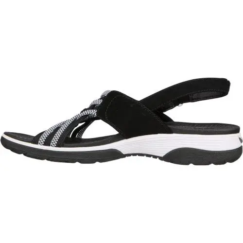 Skechers shoes - 163321-NVGY - 163321-NVGY - Black/White 5