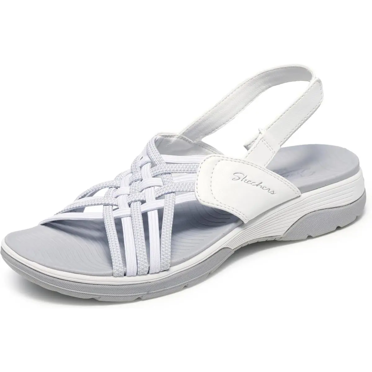 Skechers shoes - 163321-NVGY - 163321-NVGY - Black/White 15