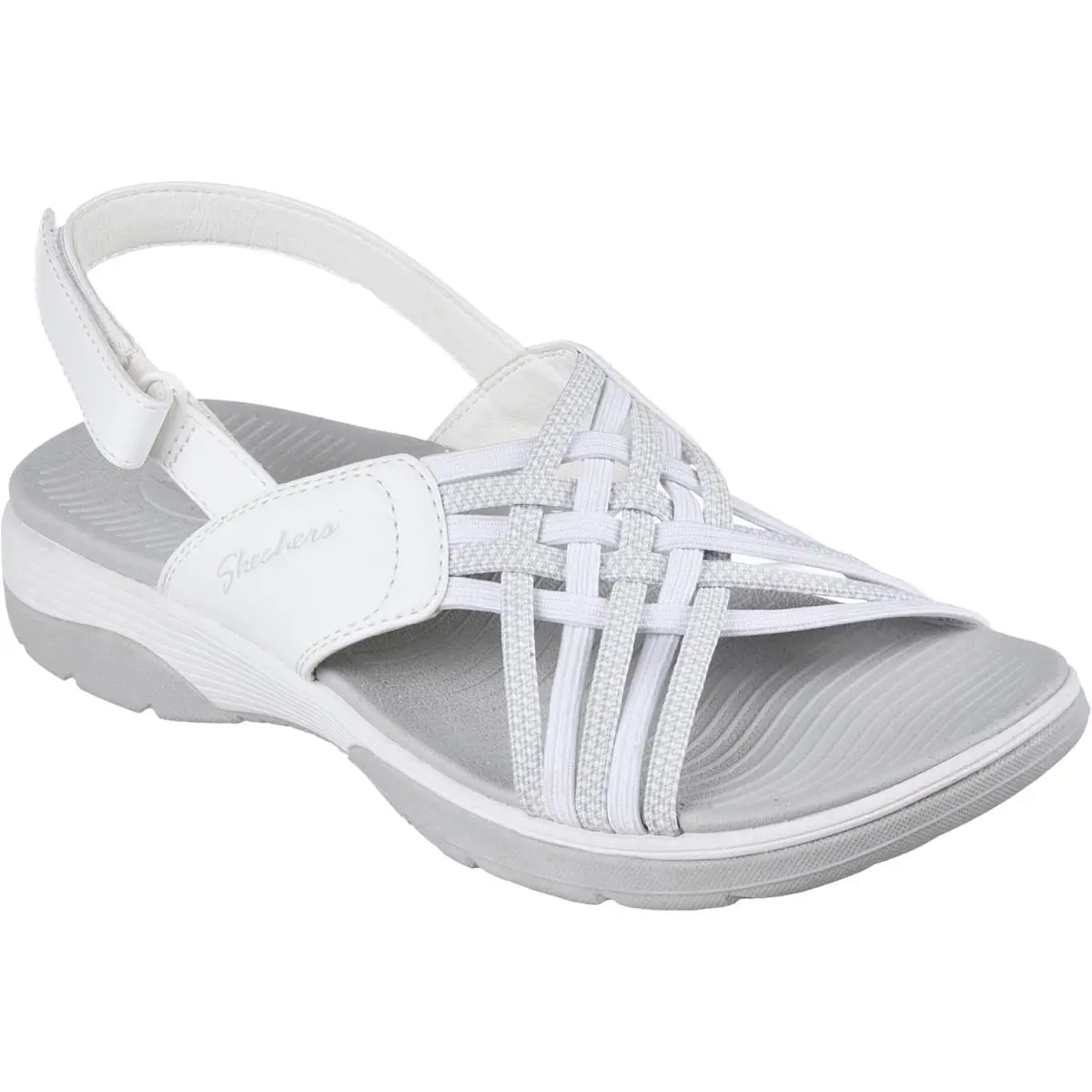 Skechers shoes - 163321-NVGY - 163321-NVGY - Black/White 22
