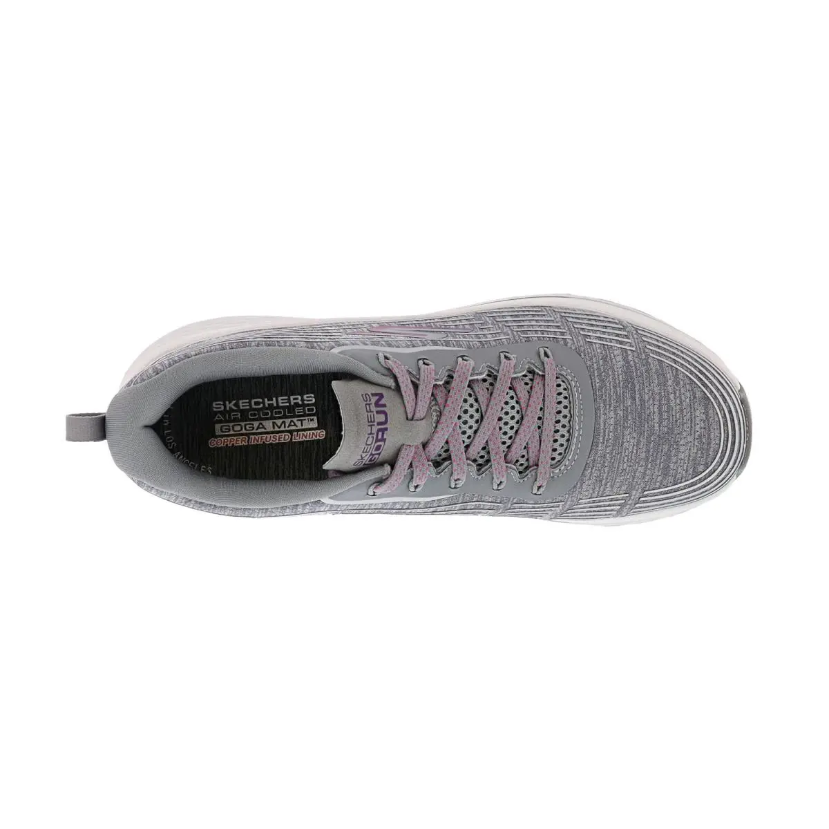 Skechers shoes - Max Cushioning Elite 2.0 - Sunset Point - 129638 GYPK - GRAY / PINK 4