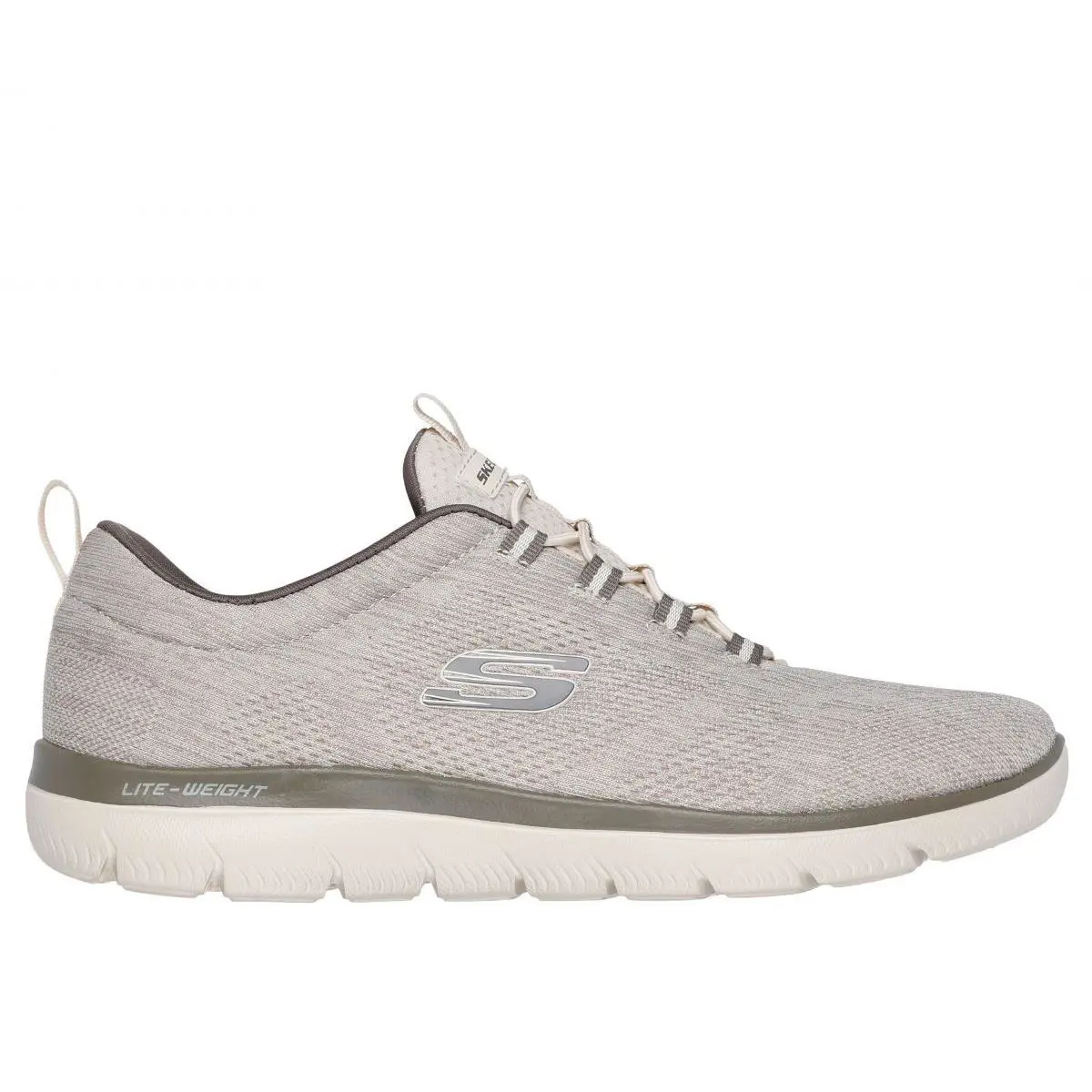 Skechers Men`s Summits Louvin Sneaker Taupe - 232186-TPE Color Taupe - TAUPE