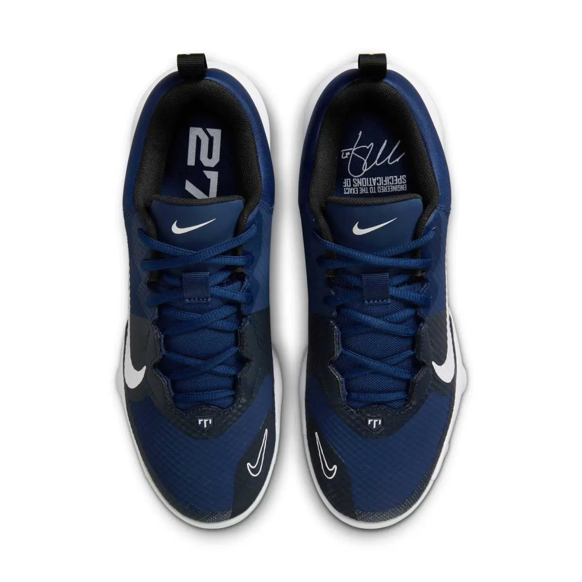 Nike shoes - Midnight Navy/Dark Obsidian/Black/White 3