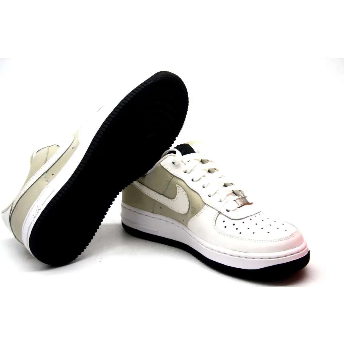Nike shoes - Nike Air Force 1 - Air Force - WHITE/WHITE-LIGHT BONE 6