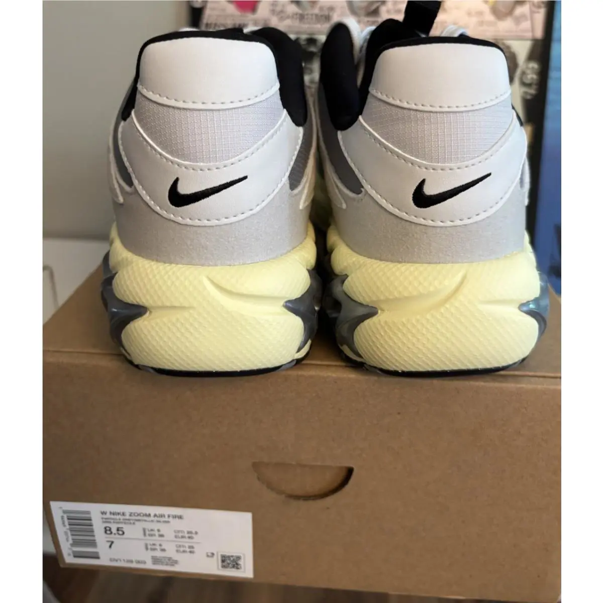 Nike shoes - Nike Zoom Air Fire - Zoom Air Fire - DV1129-003 - Gray (UPC: 196969057459) 1