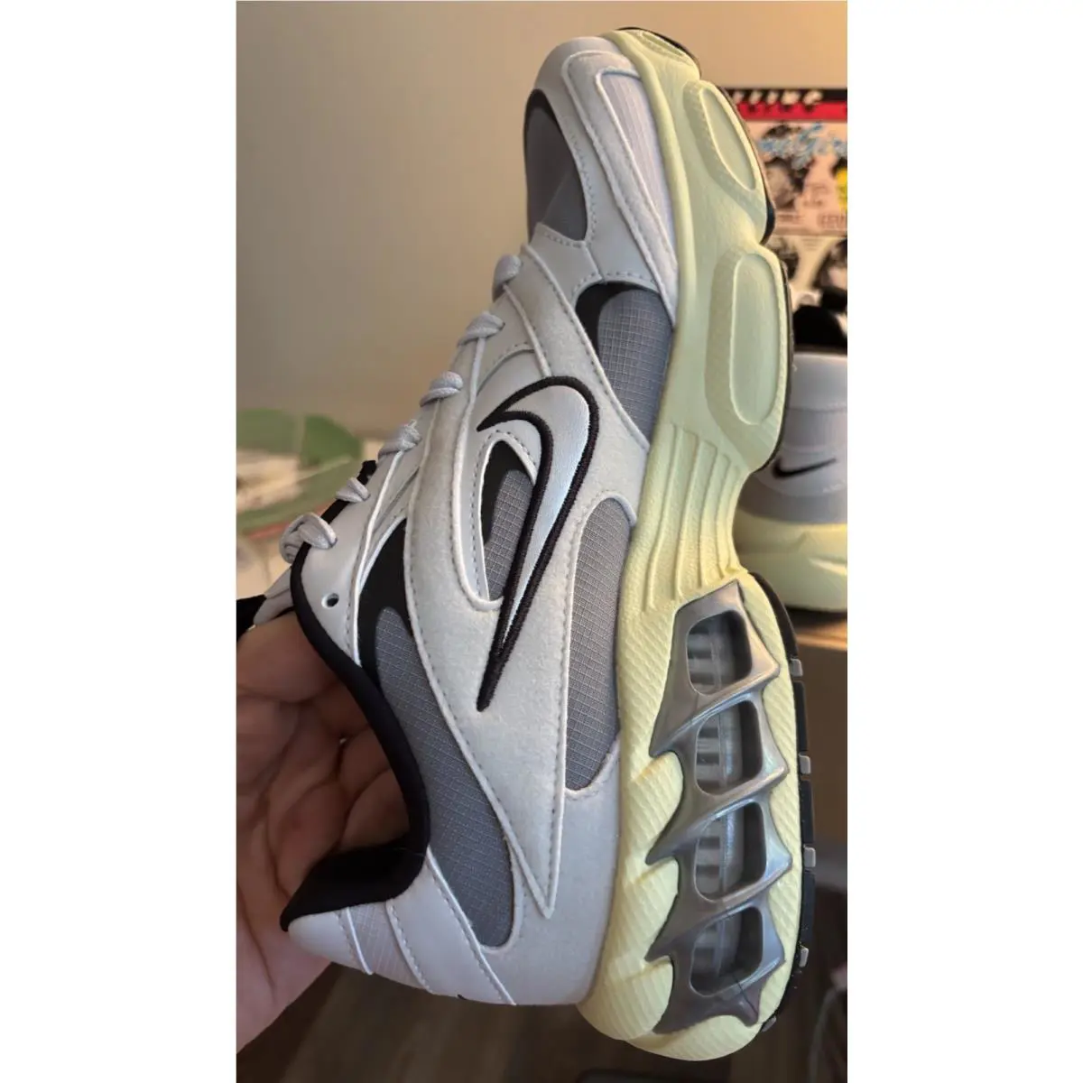 Nike shoes - Nike Zoom Air Fire - Zoom Air Fire - DV1129-003 - Gray (UPC: 196969057459) 2