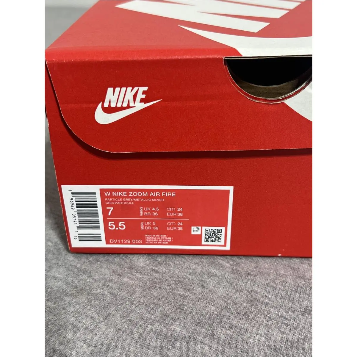 Nike shoes - Nike Zoom Air Fire - Zoom Air Fire - DV1129-003 - Gray 14