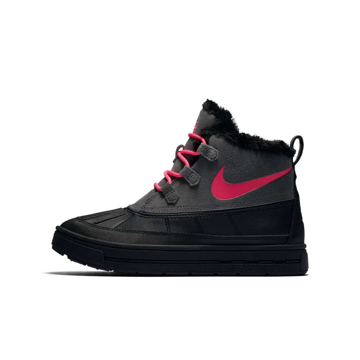 859425-001 Grade School Nike Woodside Chukka 2 GS `anthracite Hyper Pink` - Anthracite/Hyper Pink