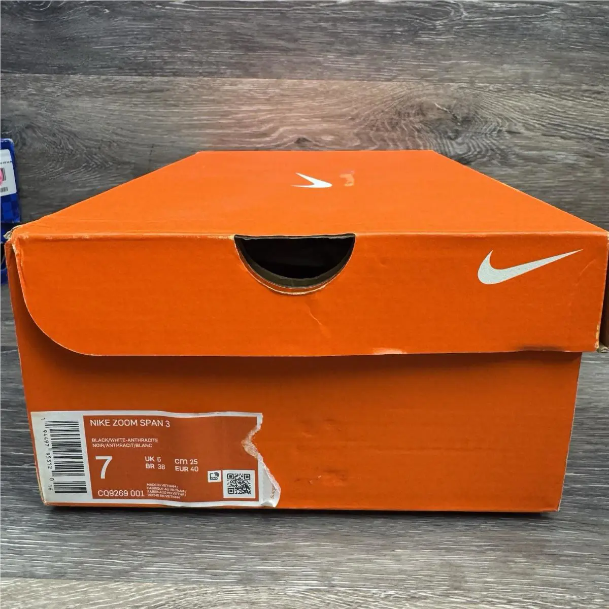 Nike shoes - Nike Zoom Span - Zoom Span - CQ9269-001 - Black (UPC: 194497953113) 10