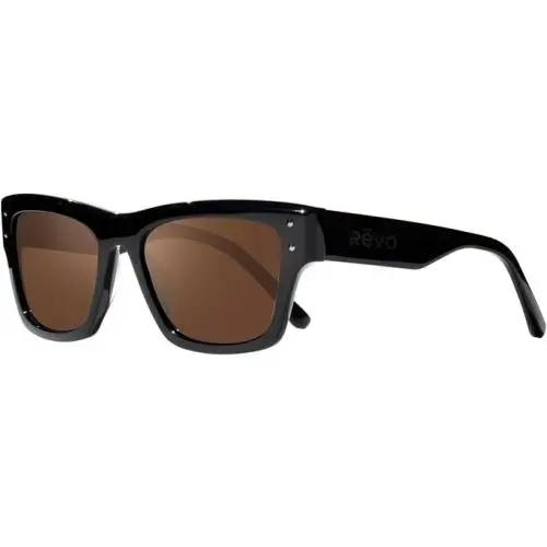 Revo Sunglasses Indigo Shiny Black Frame / Terra Brown Polarized Lens RE1241