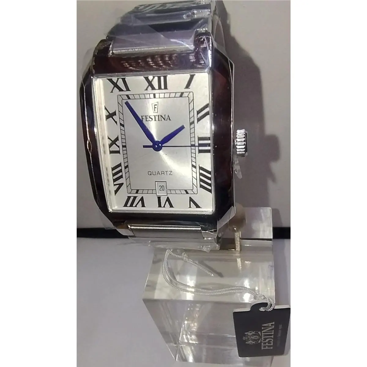 Watch Festina F20677/1 On The Square Man 39mm Stainless Steel