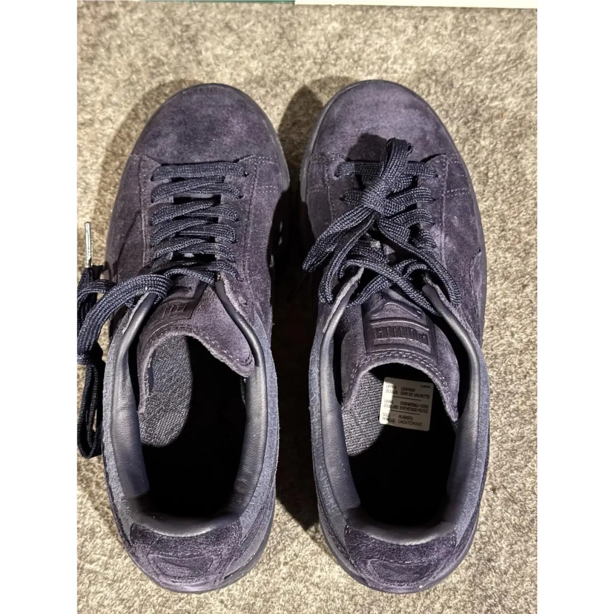 Puma shoes - Puma Suede Classic Casual Emboss - Blue 7