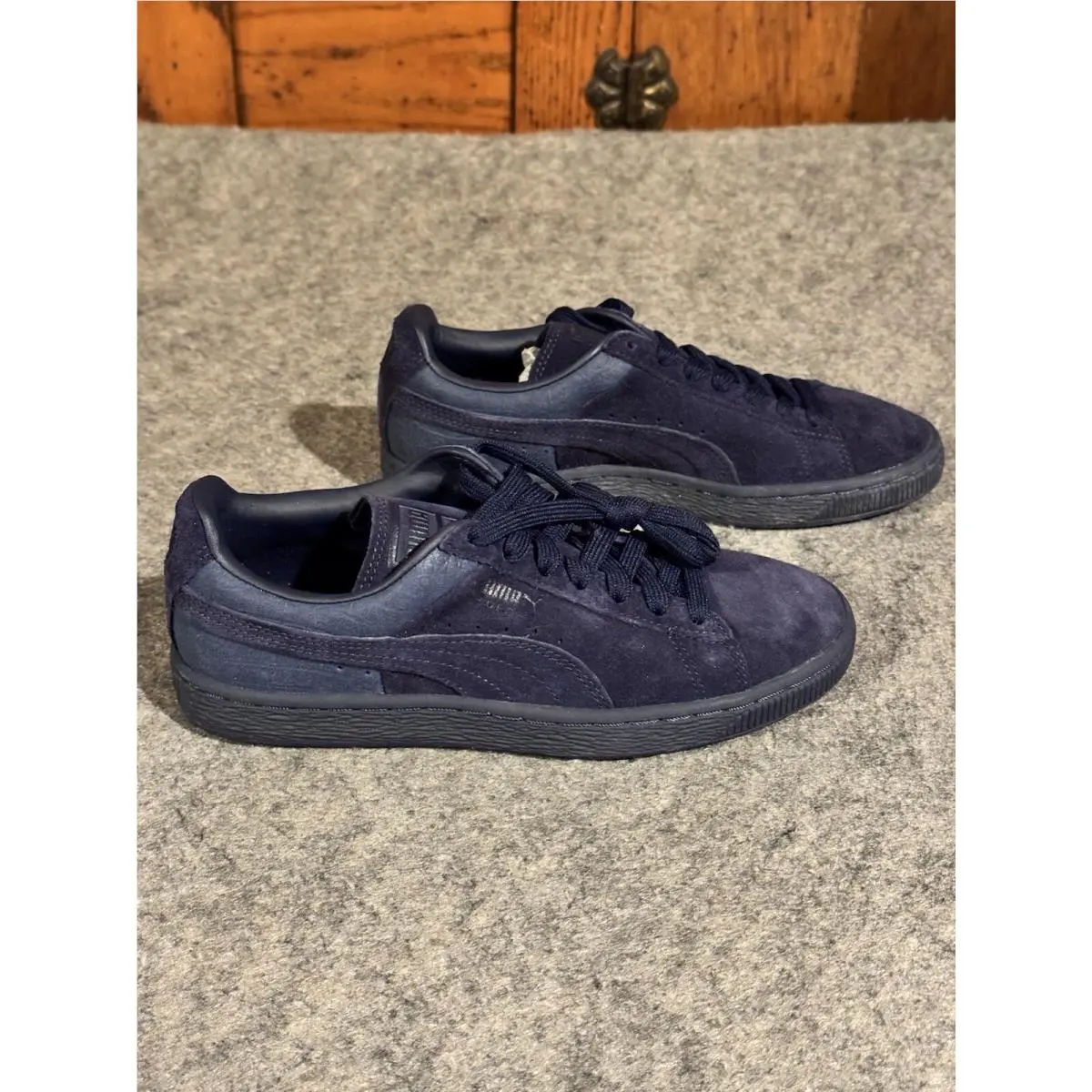 Puma shoes - Puma Suede Classic Casual Emboss - Blue 3