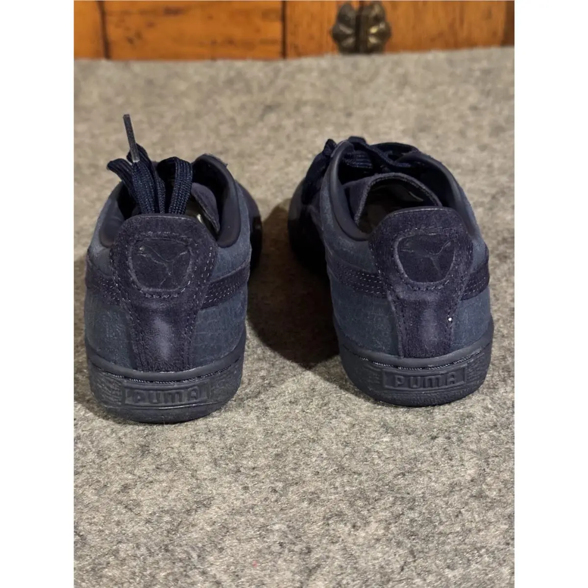 Puma shoes - Puma Suede Classic Casual Emboss - Blue 5