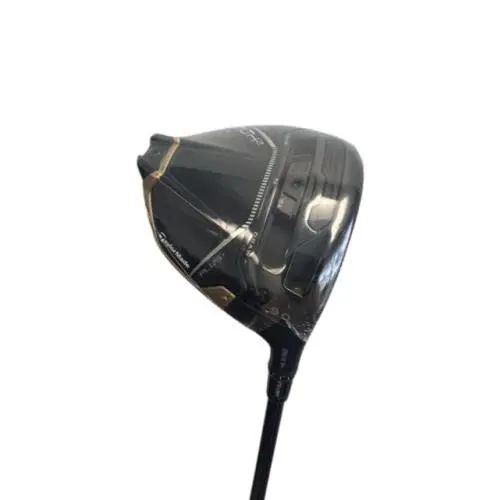 Taylormade Mystealth 2 Plus Driver Black Face Gold Crown 9 Degree - Black, Gold, Teal