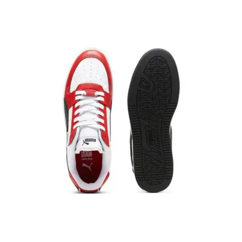 Puma shoes - Puma White/Puma Black/For All Time Red - 392332-14 6