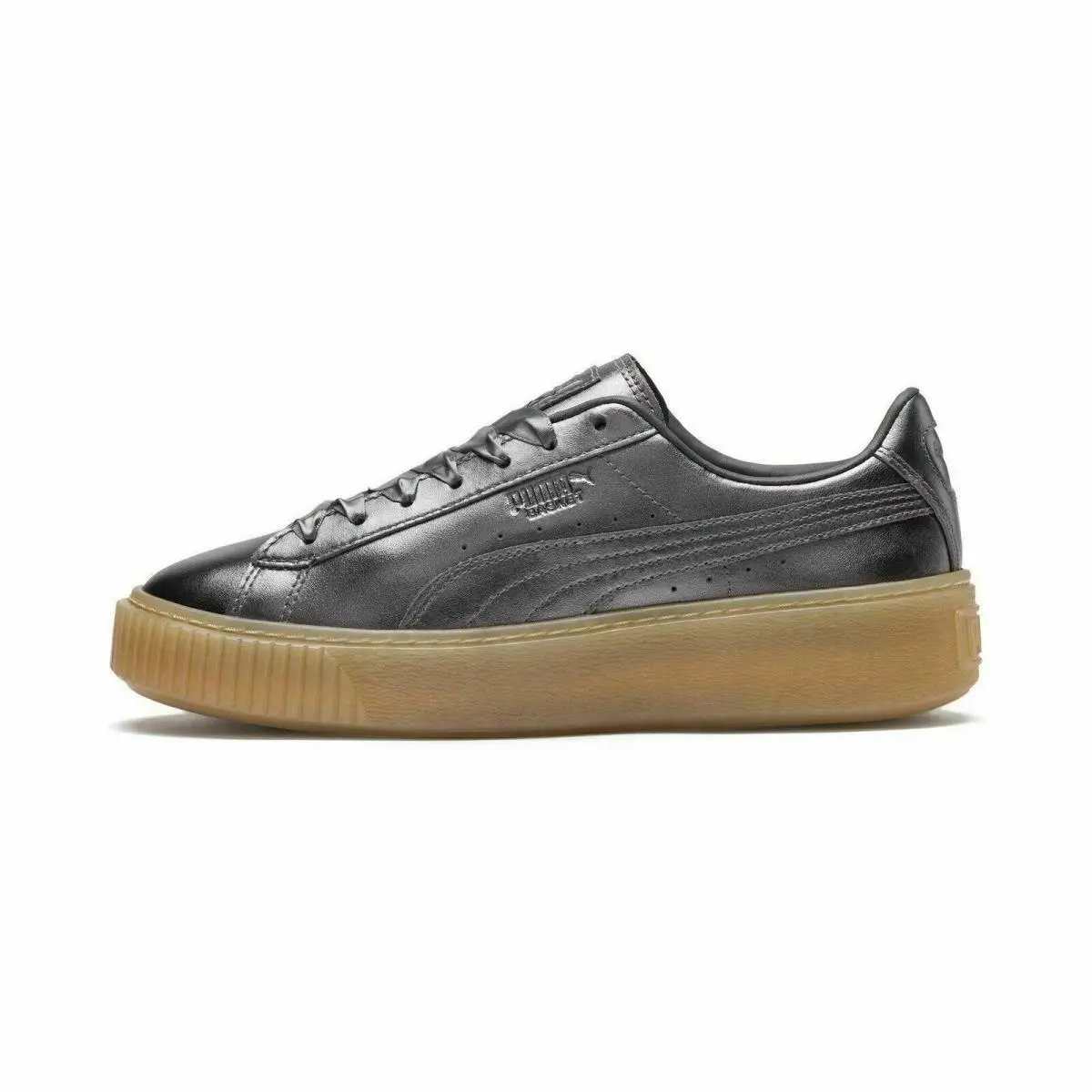 Puma shoes - Puma Basket Platform Luxe - Basket Platform Luxe - 366687-01 - Brown 0