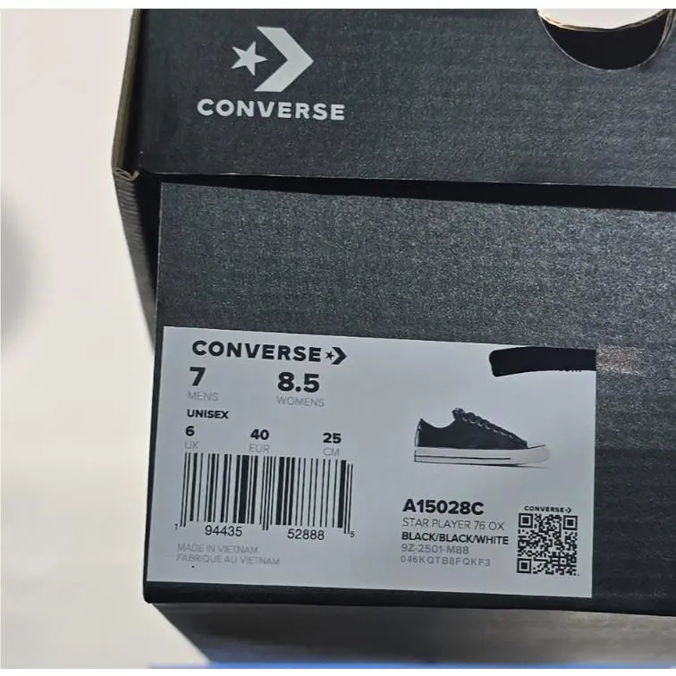 Converse shoes - Black 12