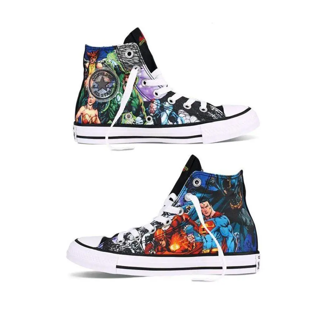 Converse shoes - Converse Chuck Taylor All Star Hi - 150443C - Black/Blue/Green 6